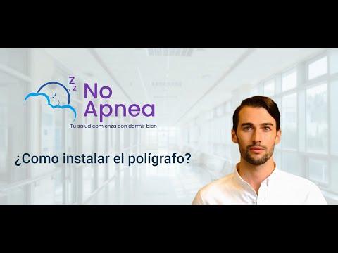 ¿Cómo instalar el polígrafo respiratorio?